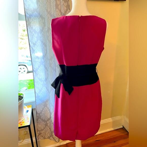 Fun pop of color fully-lined dress by Worthington - Picture 4 of 12